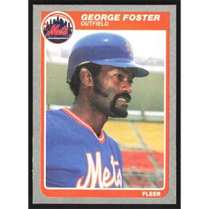 1985 Fleer #79 George Foster