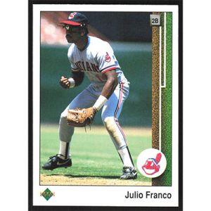 1989 Upper Deck #186 Julio Franco