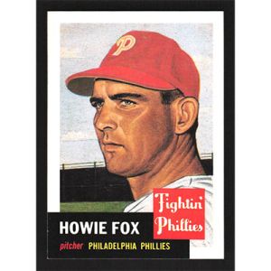 1991 Topps Archives 1953 #22 Howie Fox