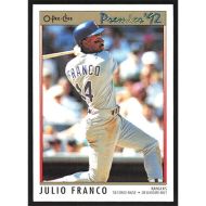 1992 O-Pee-Chee Premier #15 Julio Franco