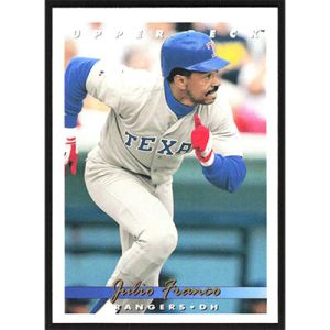 1993 Upper Deck #656 Julio Franco