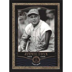 2001 SP Legendary Cuts #2 Jimmie Foxx