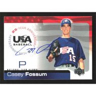 2004 USA Basebal 25th Anniversary #USA-59 Casey Fossum Autographed