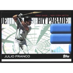 2006 Topps Hit Parade #HIT3 Julio Franco