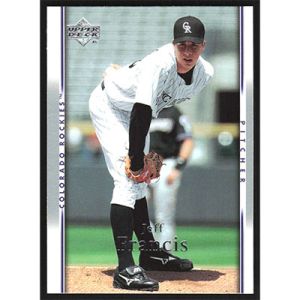 2007 Upper Deck #312 Jeff Francis