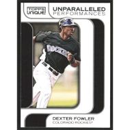 2009 Topps Unique Unparalleled Performances #UP09 Dexter Fowler