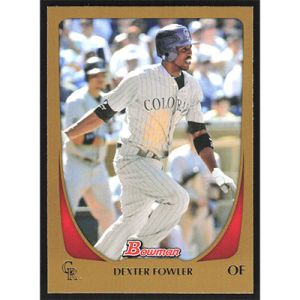 2011 Bowman Gold #139 Dexter Fowler