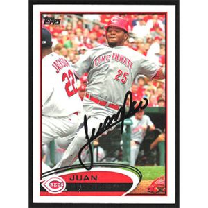 2012 Topps #467 Juan Francisco Autographed