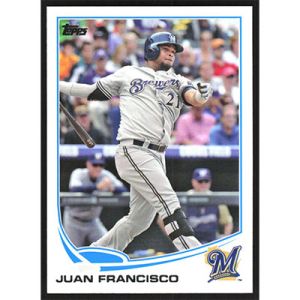 2013 Topps Update #US301 Juan Francisco