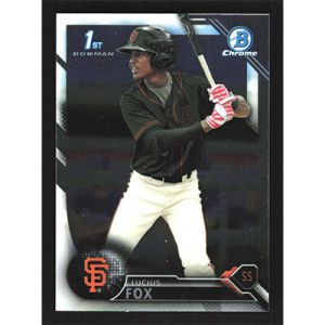 2016 Bowman Chrome Prospects #BCP13 Lucius Fox