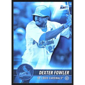 2017 Topps Bunt Blue #118 Dexter Fowler