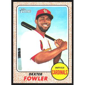 2017 Topps Heritage #106 Dexter Fowler