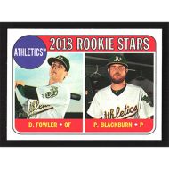 2018 Topps Heritage #358 D. Fowler/P. Blackburn Rookie Stars