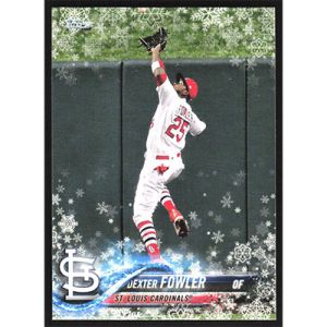 2018 Topps Wal-Mart Holiday Snowflake Metallic #HMW191 Dexter Fowler