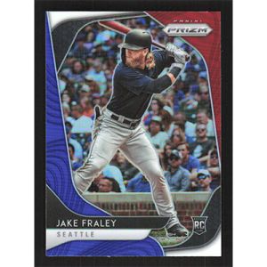 2020 Panini Prizm Red White and Blue #19 Jake Fraley