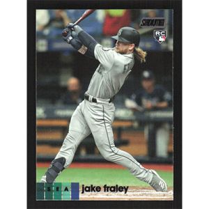 2020 Stadium Club Black Foil #232 Jake Fraley