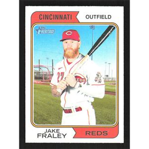 2023 Topps Heritage #231 Jake Fraley