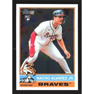 2025 Topps Heritage Chrome #145 Nacho Alvarez Jr.