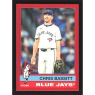 2025 Topps Heritage Red #476 Chris Bassitt SP