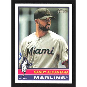 2025 Topps Heritage #161 Sandy Alcantara