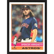 2025 Topps Heritage #454 Spencer Arrighetti SP