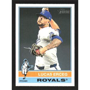 2025 Topps Heritage #62 Lucas Erceg
