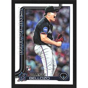 2025 Topps #458 Valente Bellozo