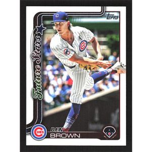2025 Topps #673 Ben Brown Future Stars