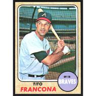 1968 Topps #527 Tito Francona