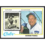 1978 Topps #234 Herman Franks