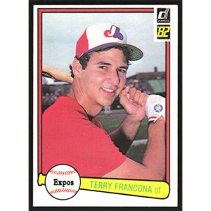 1982 Donruss #627 Terry Francona
