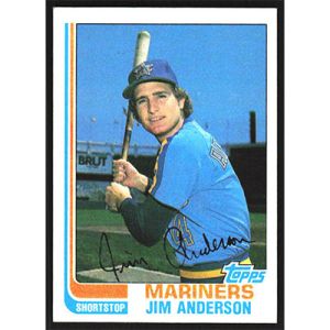 1982 Topps #497 Jim Anderson