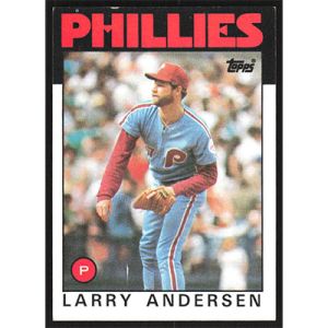 1986 Topps #183 Larry Andersen