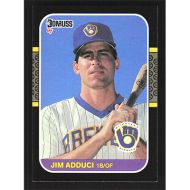 1987 Donruss #495 Jim Adduci