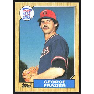 1987 Topps #207 George Frazier
