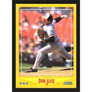 1988 Score #518 Don Aase