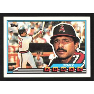 1989 Topps Big #99 Tony Armas