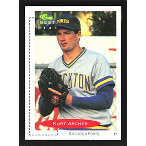 1991 Classic/Best #223 Kurt Archer