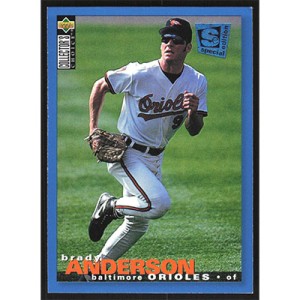 1995 Collector's Choice SE #154 Brady Anderson