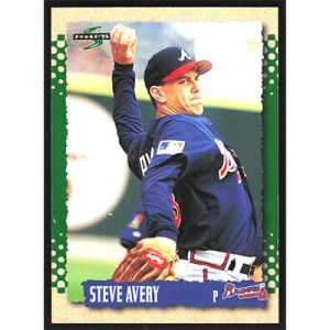 1995 Score #185 Steve Avery