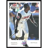2001 Fleer Focus #35 Garret Anderson
