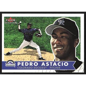 2001 Fleer Tradition #145 Pedro Astacio