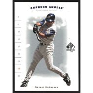 2001 SP Authentic #181 Garret Anderson