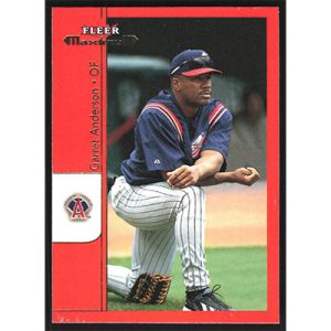 2002 Fleer Maximum #40 Garret Anderson