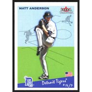 2002 Fleer Tradition #200 Matt Anderson