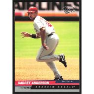 2005 Leaf #6 Garret Anderson