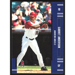 2005 Playoff Prestige #16 Garret Anderson