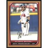 2008 Bowman Gold #189 Jeff Francoeur