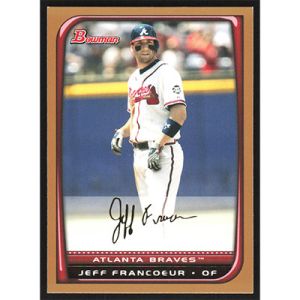 2008 Bowman Gold #189 Jeff Francoeur