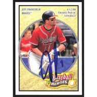2008 Upper Deck Baseball Heroes #11 Jeff Francoeur Autographed